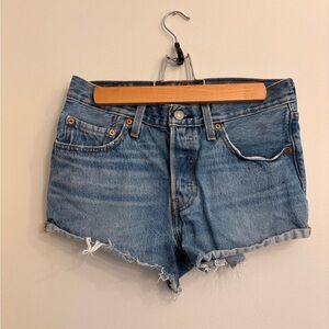 Levi's Classic Blue Jean Shorts